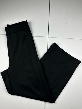 adidas Black Performance Track Pants with Subtle Logo